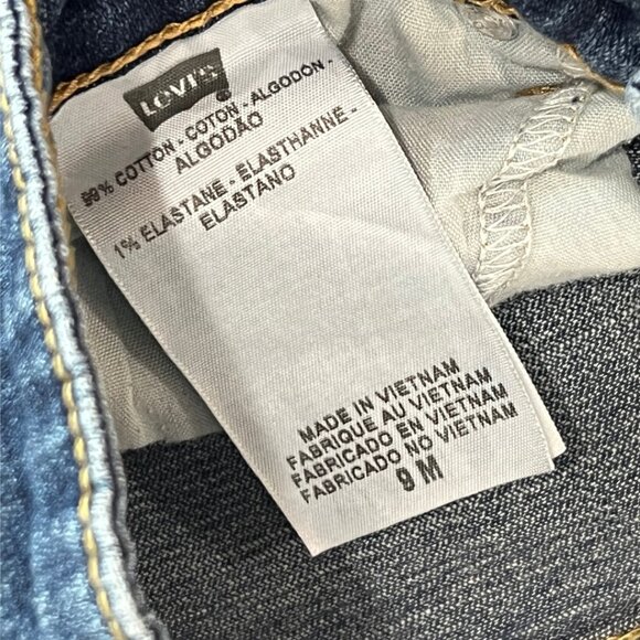 Levi's 418 Super Low Boot Cut Jeans 9 M - Picture 6 of 10